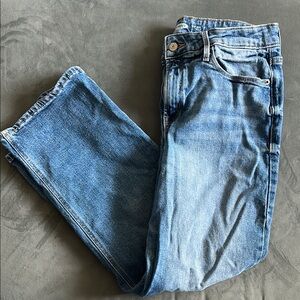 Old Navy Blue Flare Wide Leg Jeans